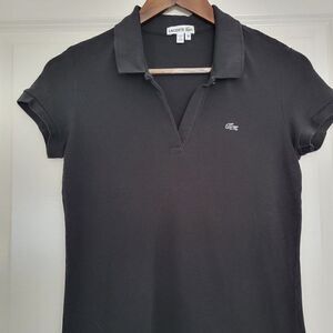 Lacoste polo shirt, size 38, Black color‎